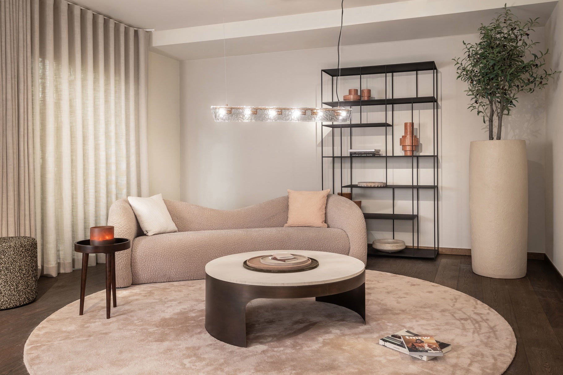 Dôme Deco ALVA Pendant styled in a luxury interior | Araco Interiors