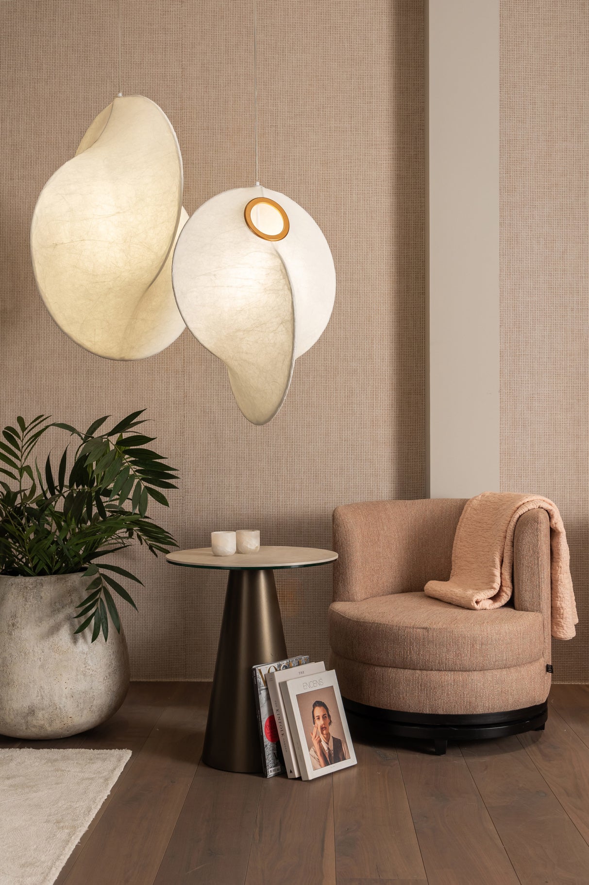 Dôme Deco BIRO Pendant styled in a luxury interior | Araco Interiors