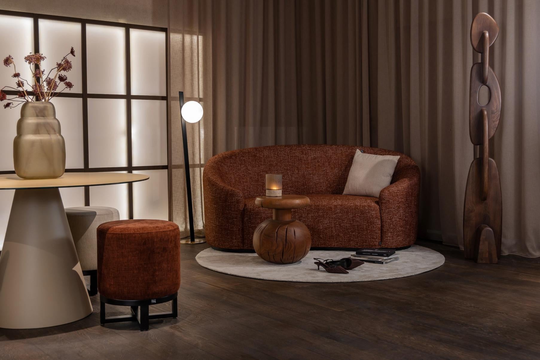 Dôme Deco ARMADO Floor Lamp styled in a luxury interior | Araco Interiors