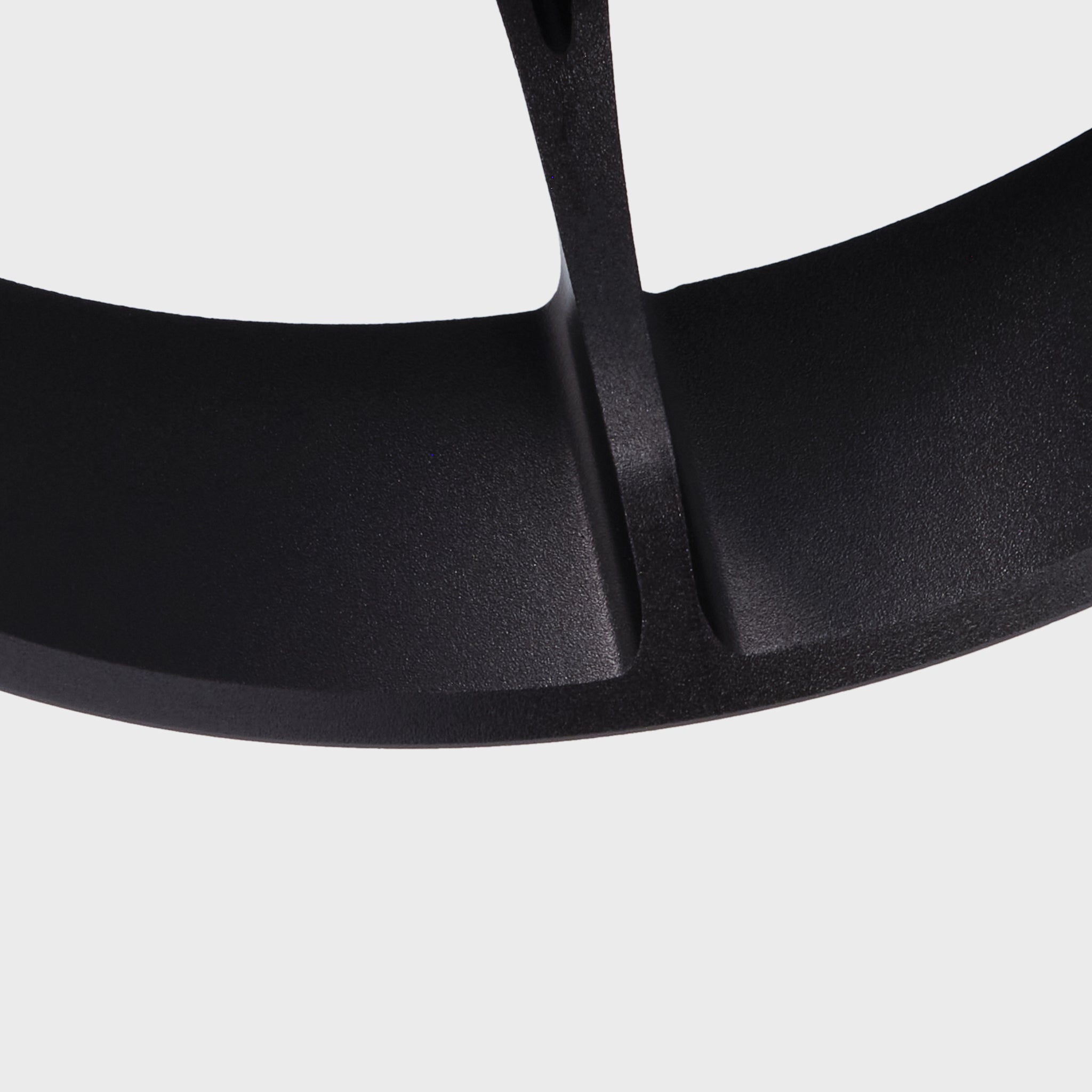 Tala Loop Single Pendant in Dark Grey + Sphere IV close-up detail of the finish