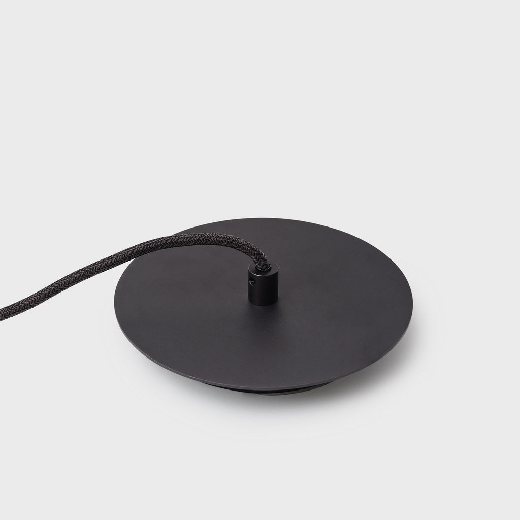 Tala Loop Single Pendant in Dark Grey + Sphere IV