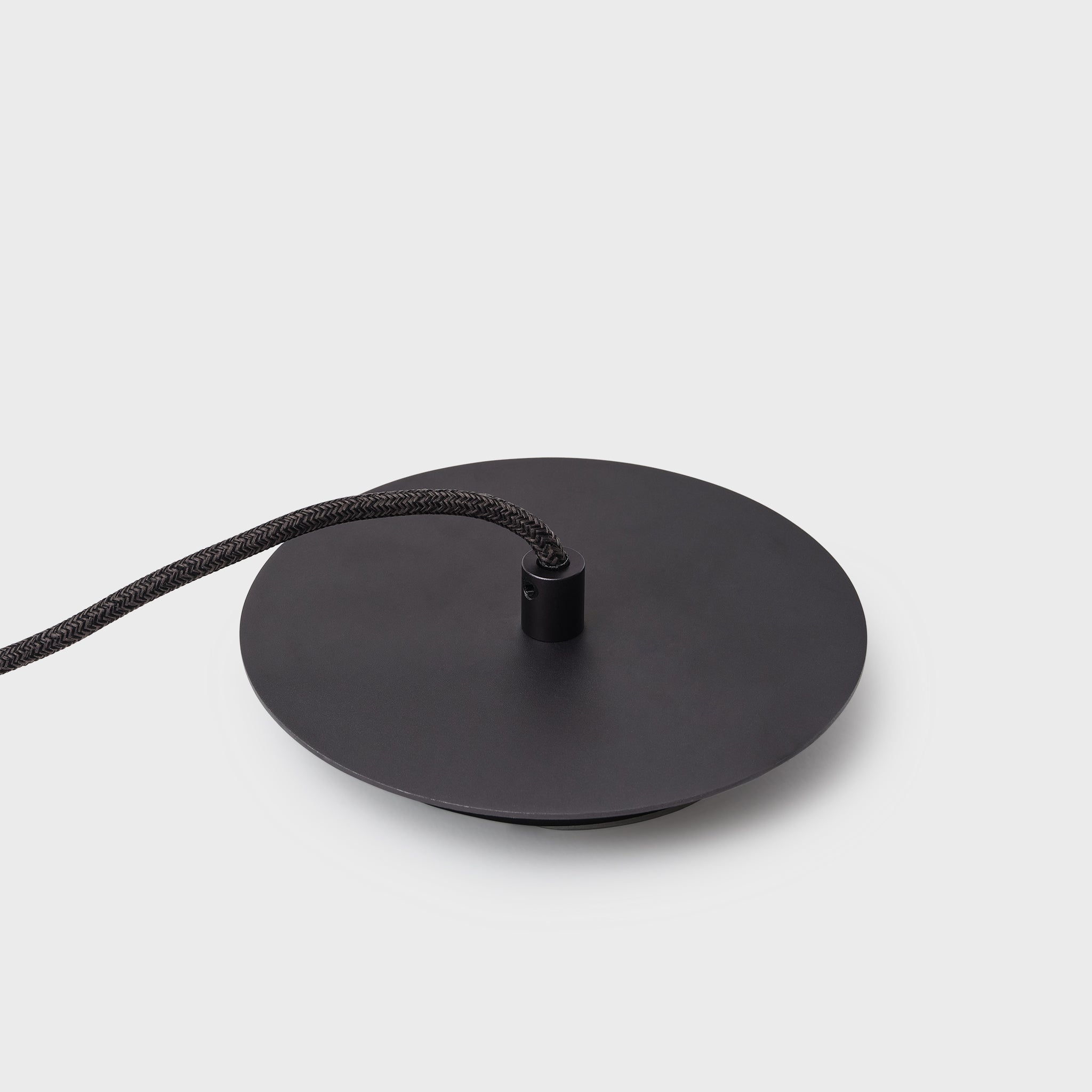 Tala Loop Single Pendant in Dark Grey + Sphere IV