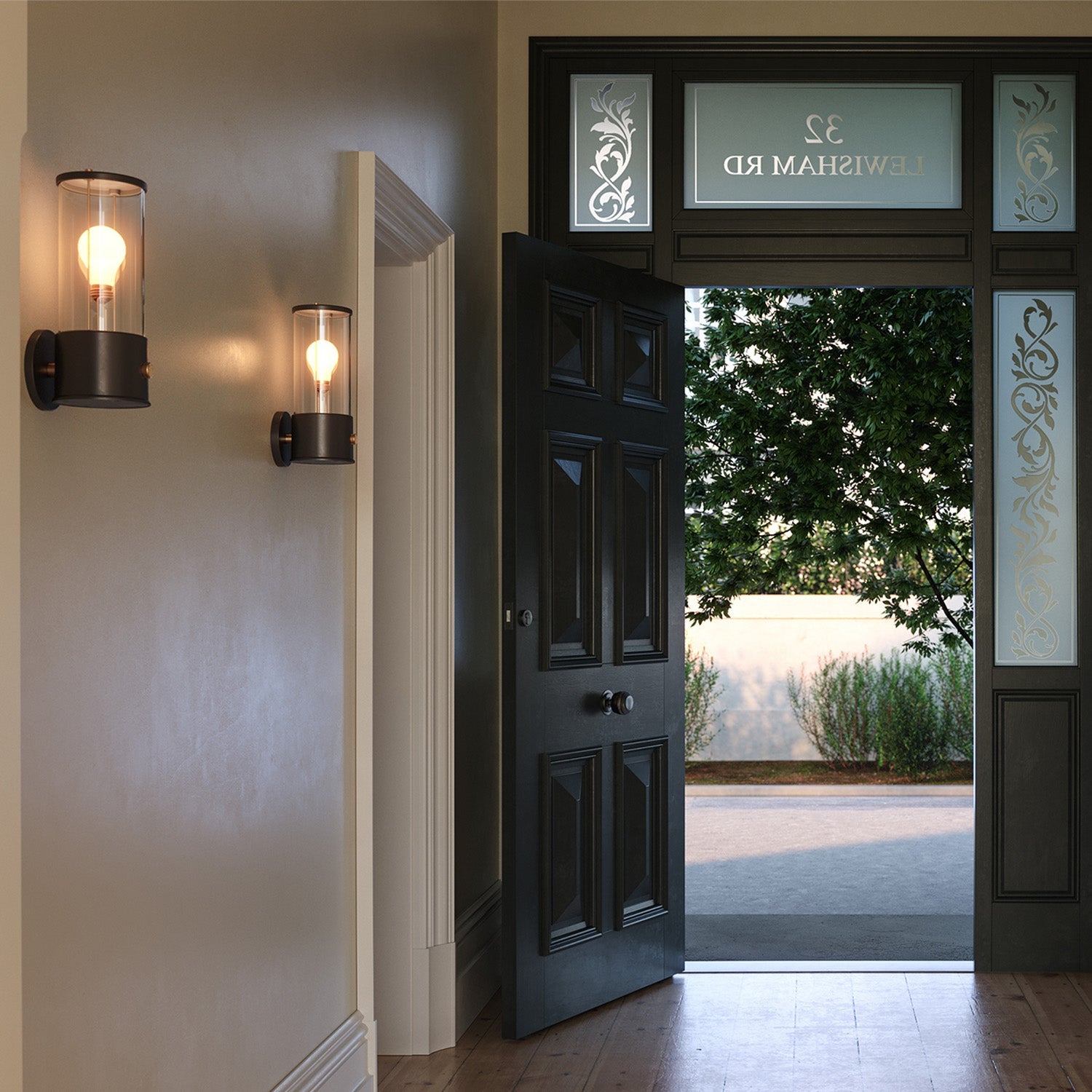 Tala The Muse Wall Light in Hackles Black (view 2)