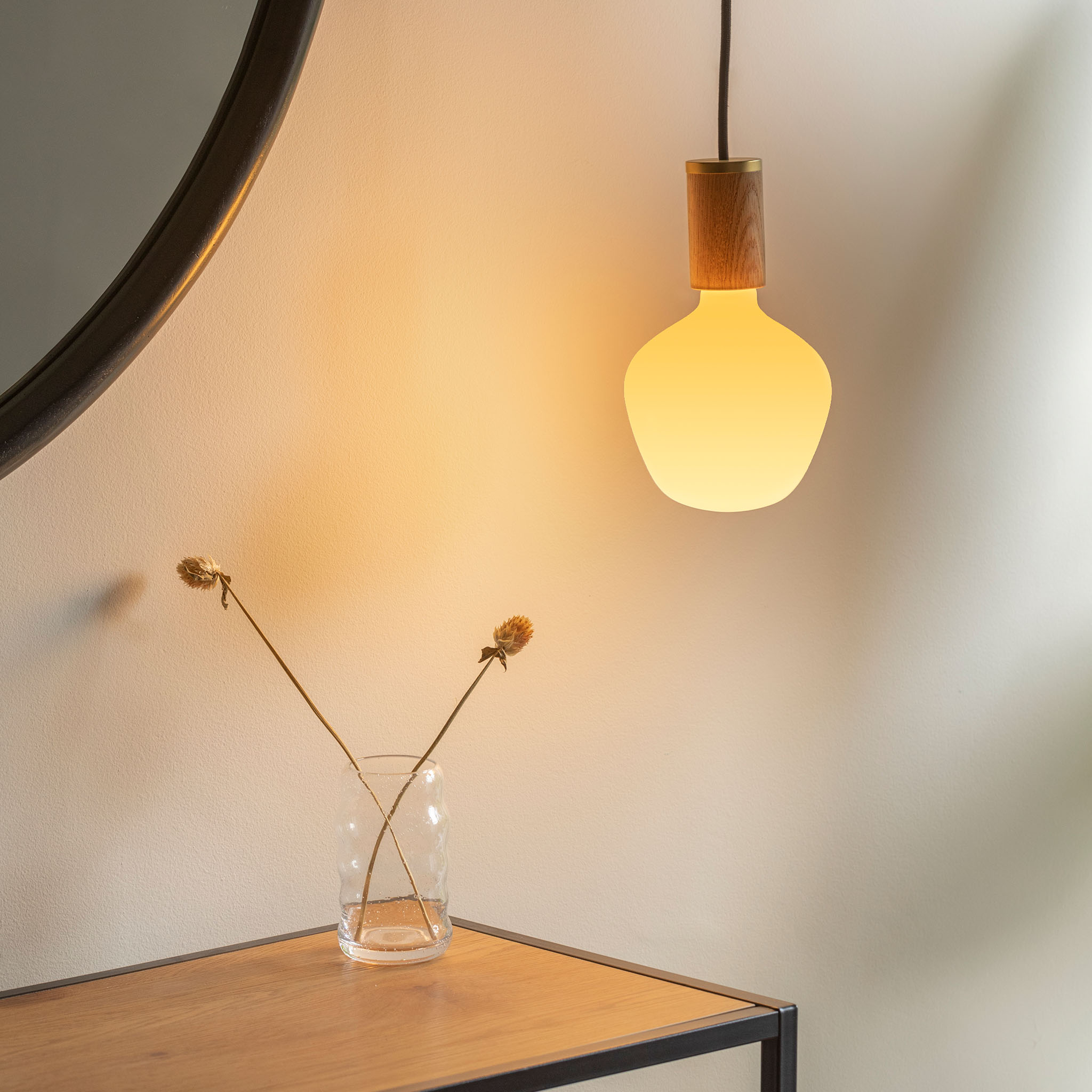 Tala Enno Pendant Light in Oak