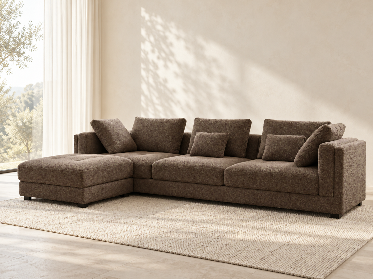 Araco Atelier Ollie 3 Seater Sofa Porcini