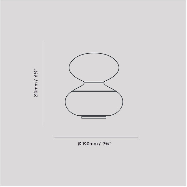 Tala Reflection Oval Table Lamp (view 4)