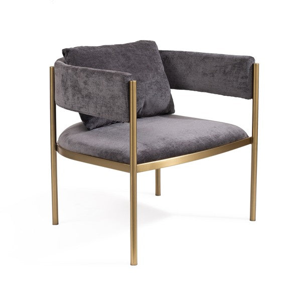 Envie II Lounge Chair - Giselle Dark Charcoal