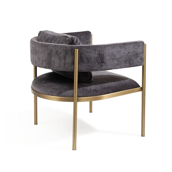 Tommy Franks Envie II charcoal lounge chair, alternate view