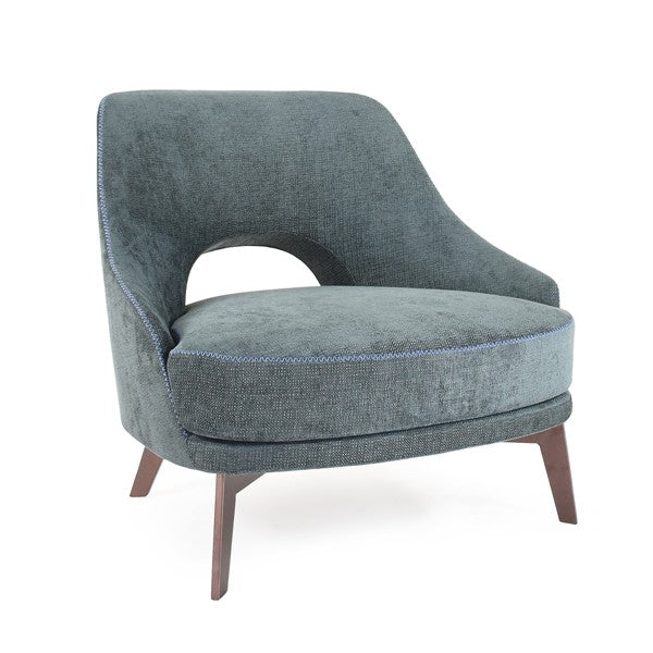 Verna Lounge Chair - Steel