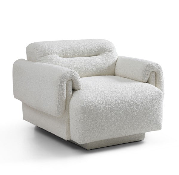 Tommy Franks Frankie bouclé armchair, alternate view