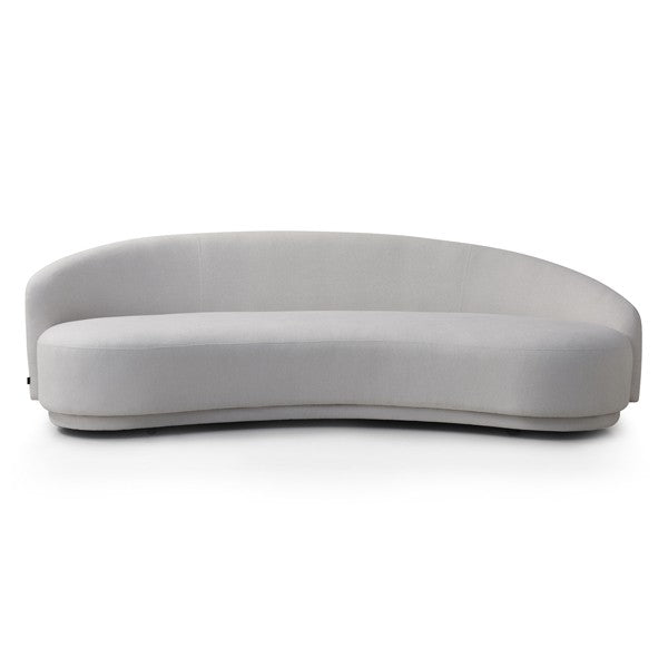 Cove 4-Seater Sofa - Avery Velour Cream