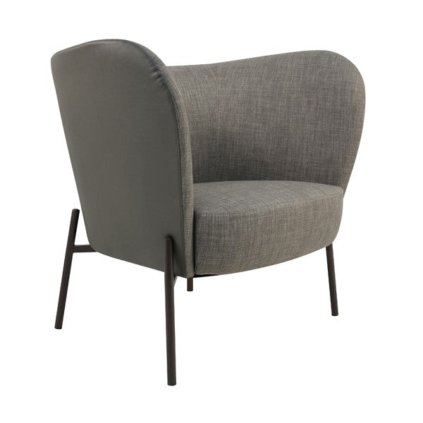 Smania Lounge Chair - Stone/Olive