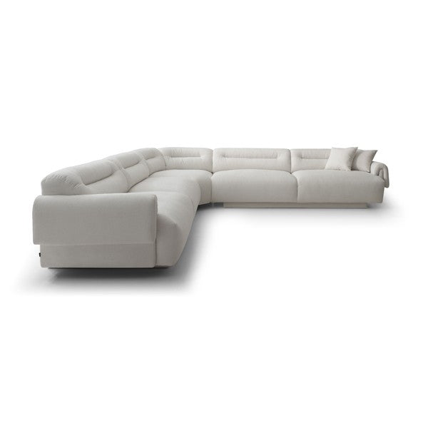 Tommy Franks Frankie Polar bouclé modular sofa, alternate view