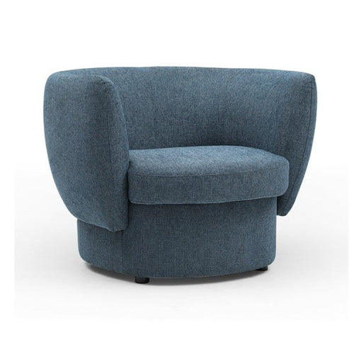 Tommy Franks Bristol Valencia blue armchair, alternate view