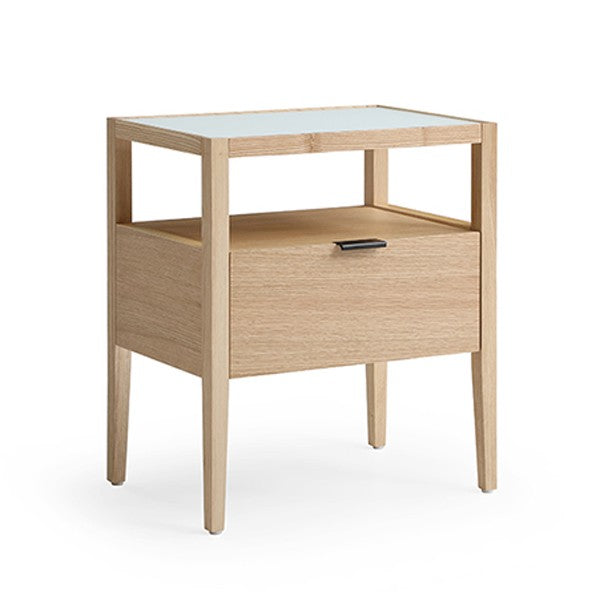 Tommy Franks Grafiato one drawer bedside table, alternate view