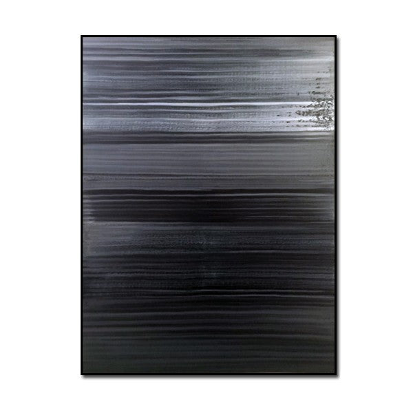 Tommy Franks Blaque oil painting, alternate view