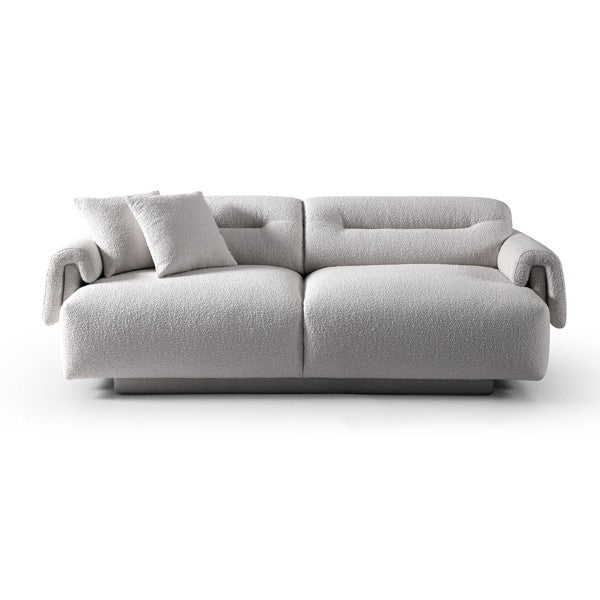 Tommy Franks Frankie bouclé sofa, alternate view