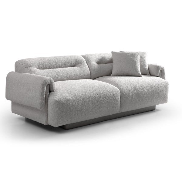 Frankie 3-Seater Sofa - Chex Steam Bouclé