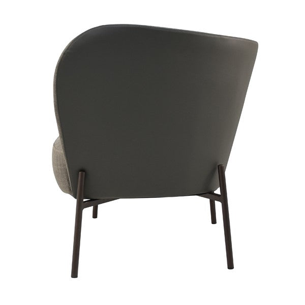 Smania Lounge Chair - Stone/Olive