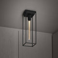 Buster + Punch Caged Ceiling Light — Large, Cross Knurl