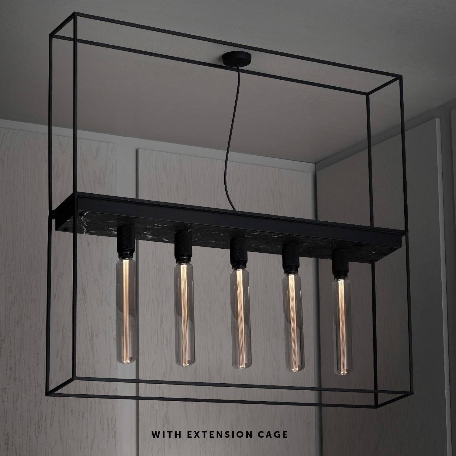 Buster + Punch Caged Ceiling 5.0 Cross in Black Marble, detail