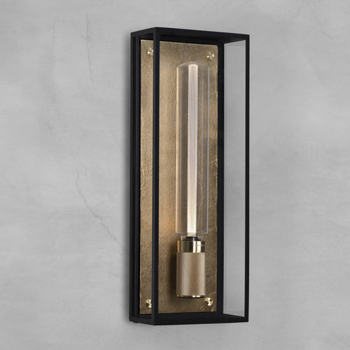 Buster + Punch Caged Wet Wall Light Large in Brass