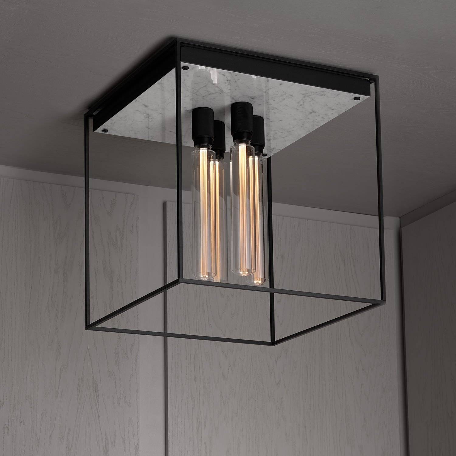Buster + Punch Caged Ceiling 4.0 Cross in White Marble