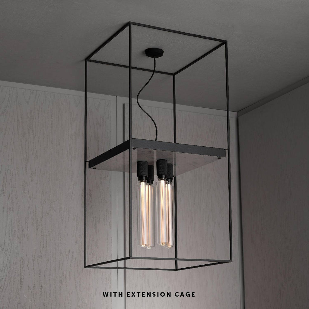 Buster + Punch Caged Ceiling 4.0 Cross in White Marble, detail