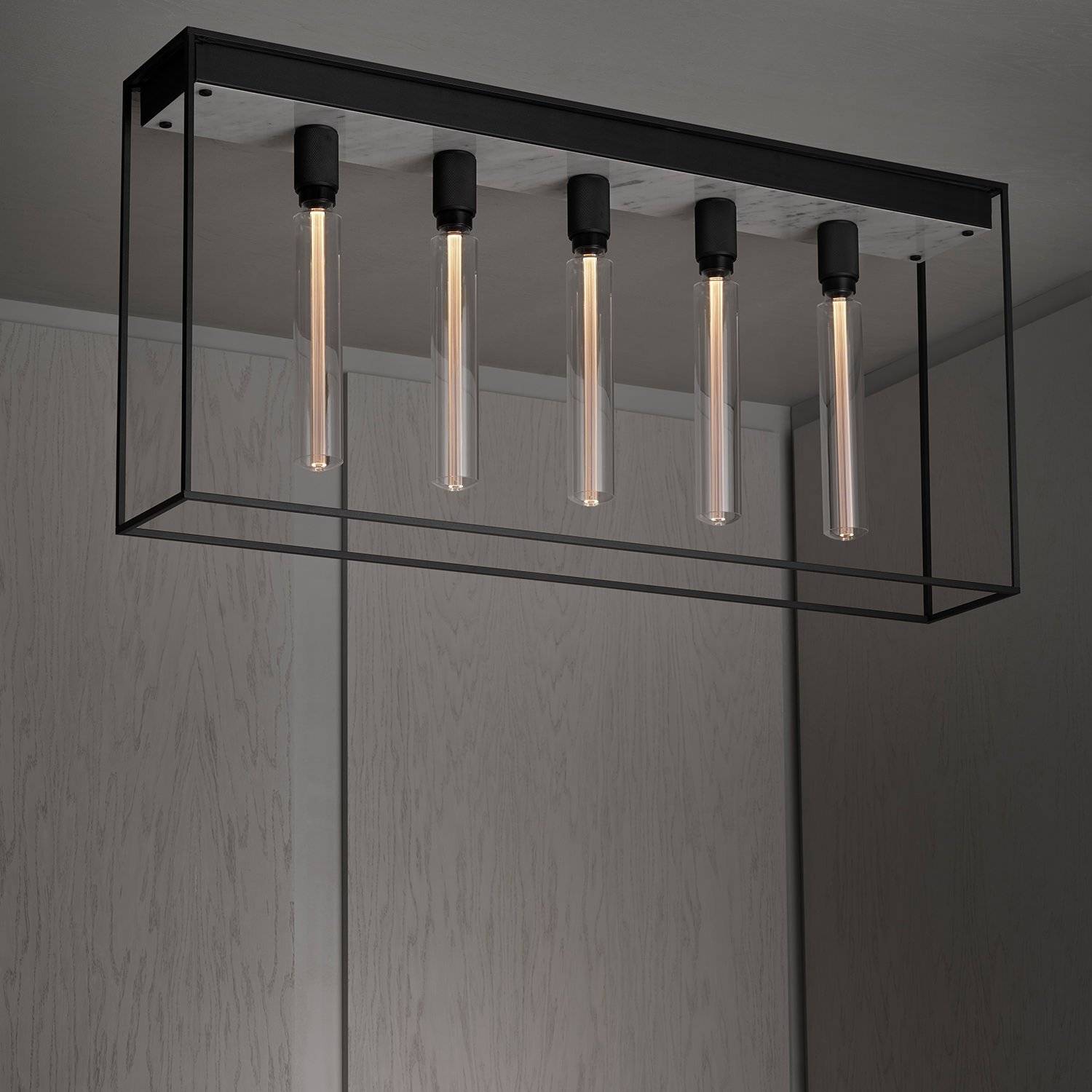 Buster + Punch Caged Ceiling 5.0 Cross in White Marble