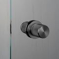Buster + Punch Fixed Door Knob – Double-Sided, Linear Knurl
