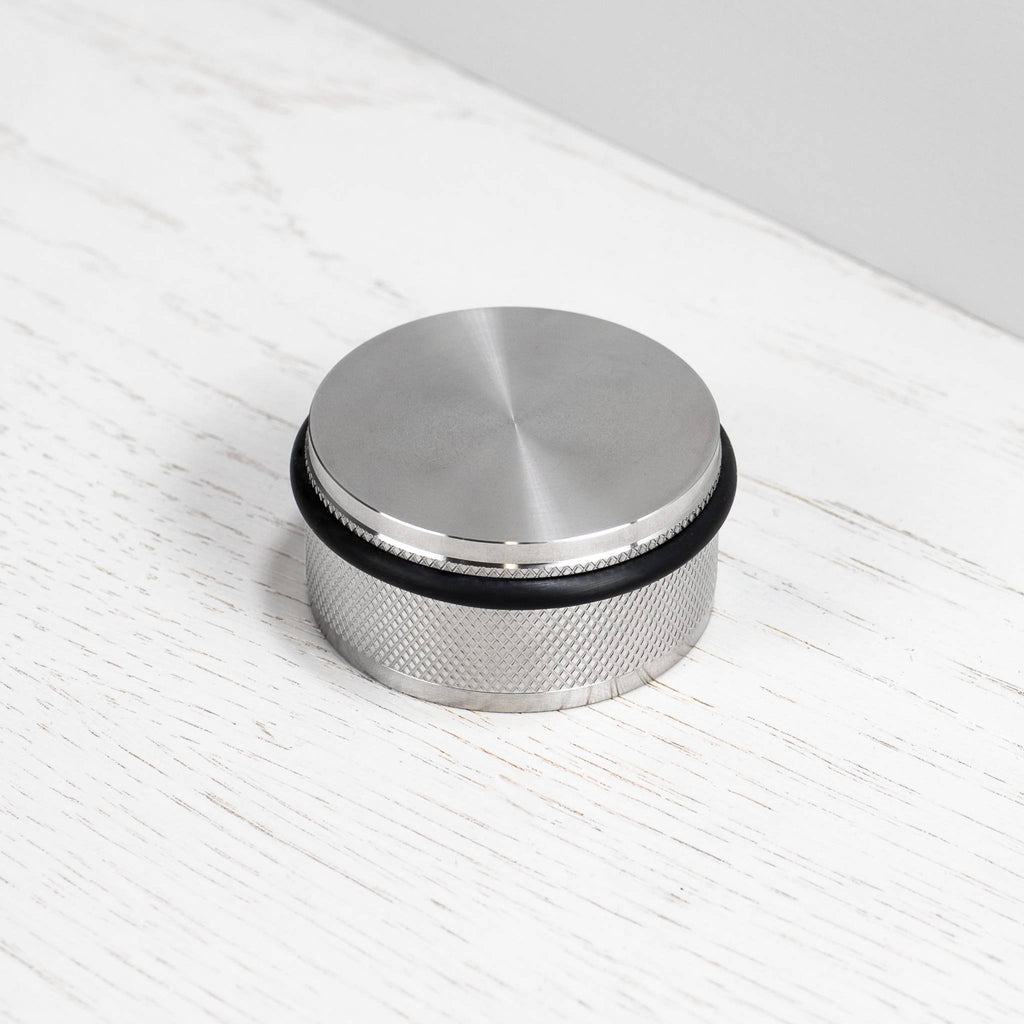 Buster + Punch Door Stop Floor Mounted Cross in Steel detail