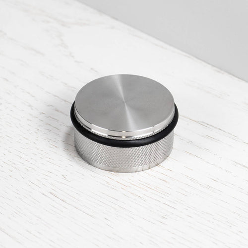 Buster + Punch Door Stop Floor Mounted Cross in Steel detail