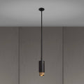 Buster + Punch Exhaust Pendant Spotlight — Linear Knurl, Graphite