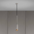 Buster + Punch Exhaust Pendant Spotlight — Linear Knurl, Stone