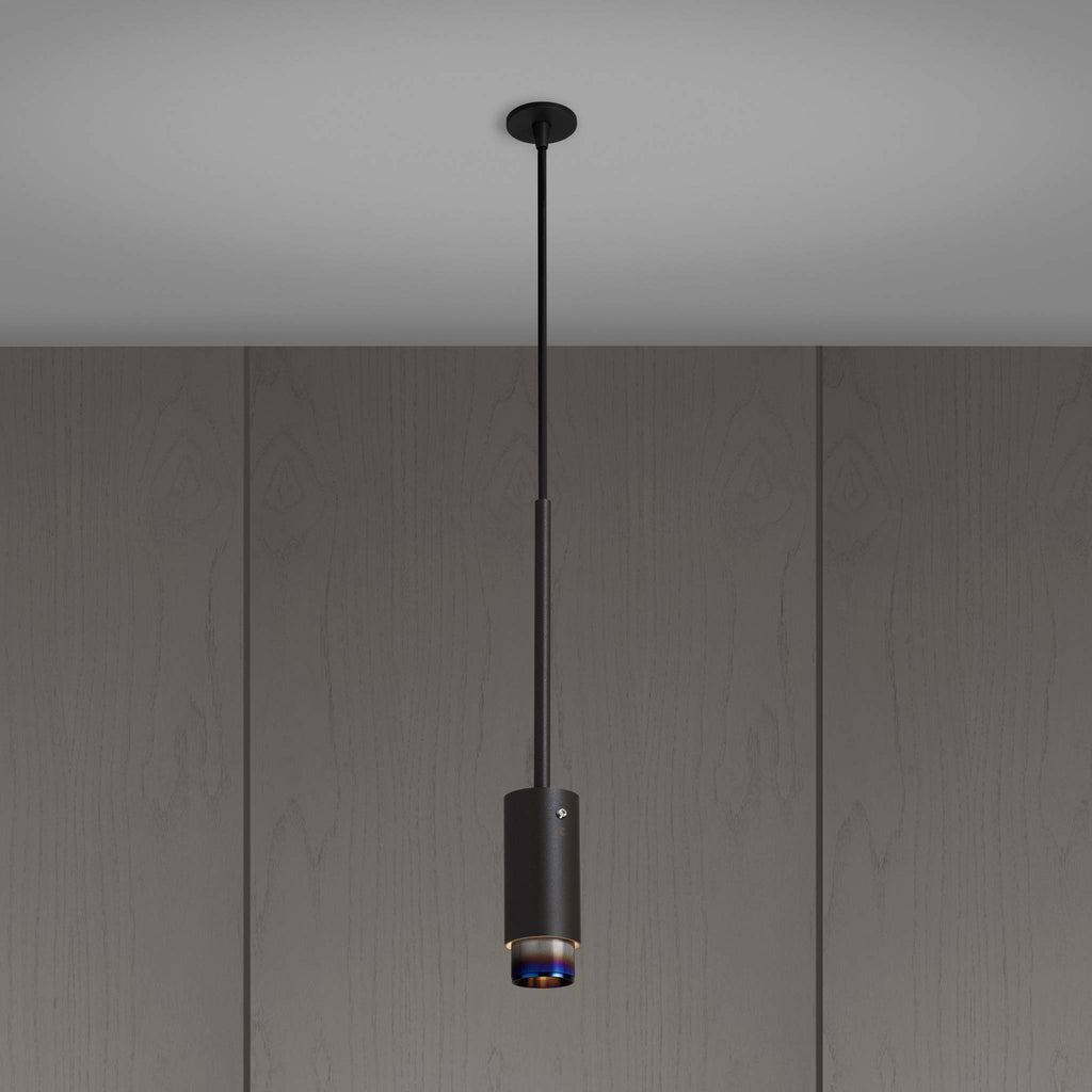 Buster + Punch Exhaust Pendant, graphite with metal detailing