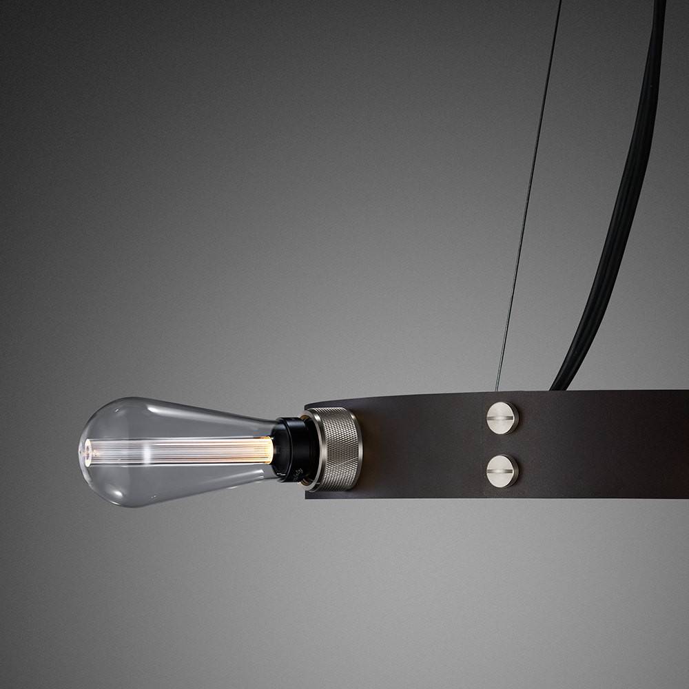 Buster + Punch Hero Light Graphite with Brass, ring detail