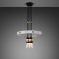 Buster + Punch Hero Light Chandelier — Stone, Cross Knurl