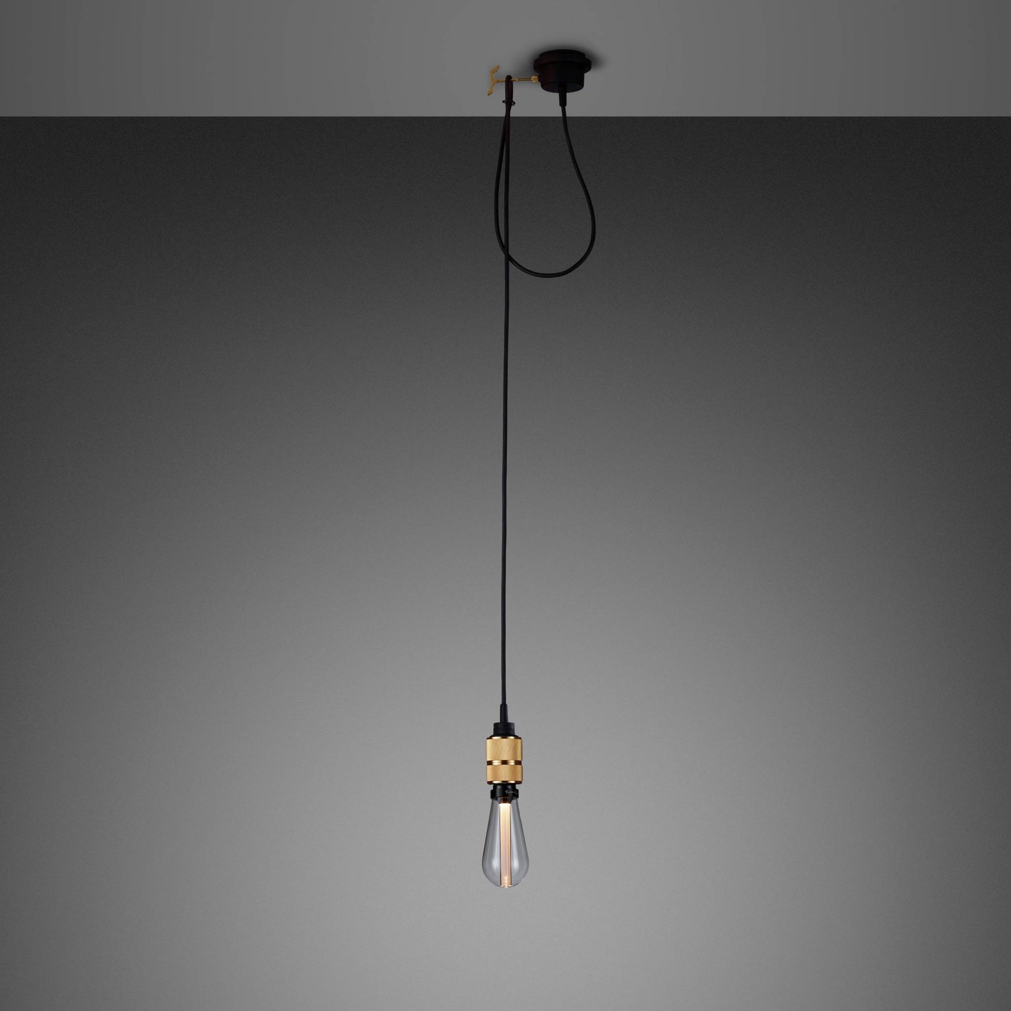Buster + Punch Hooked 1.0 Nude pendant in Brass
