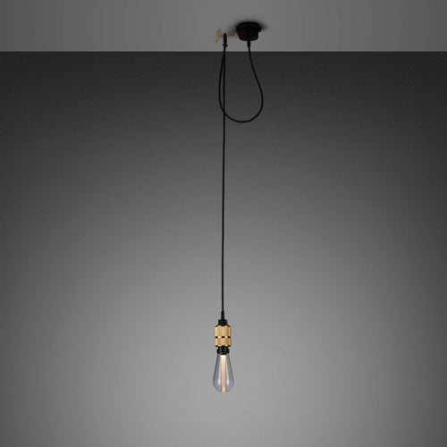 Buster + Punch Hooked 1.0 Nude pendant in Brass
