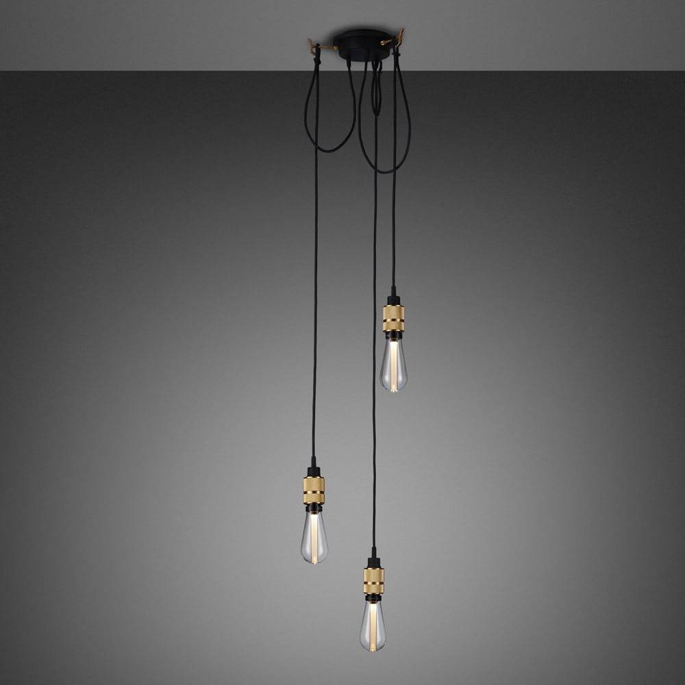 Buster + Punch Hooked 3.0 Nude chandelier in Brass