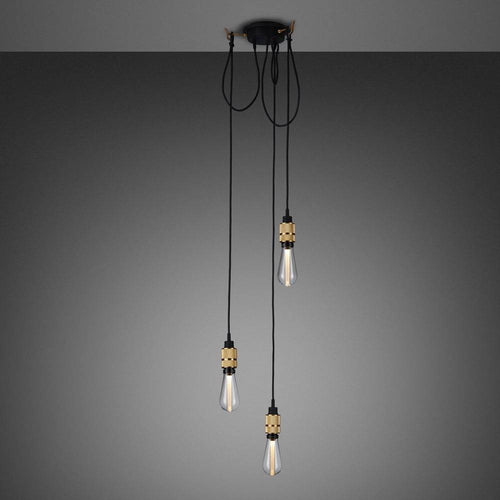 Buster + Punch Hooked 3.0 Nude chandelier in Brass