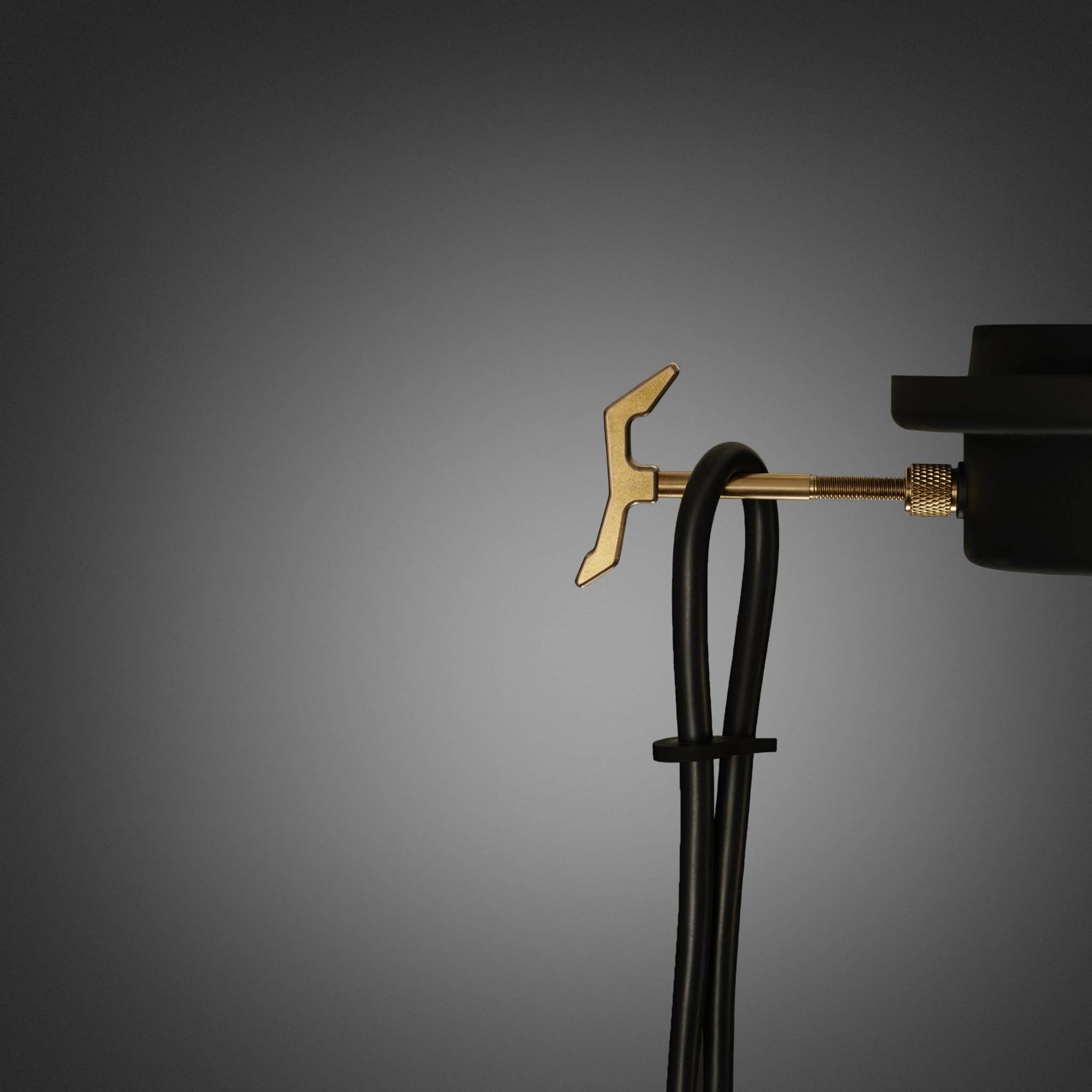Buster + Punch Hooked 3.0 Nude in Brass, hook detail