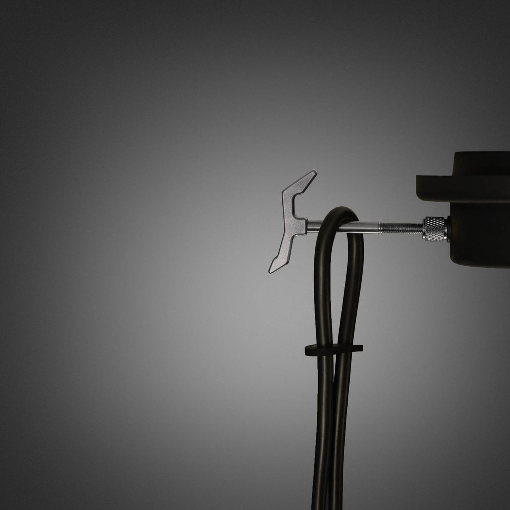 Buster + Punch Hooked 3.0 Nude in Steel, hook detail