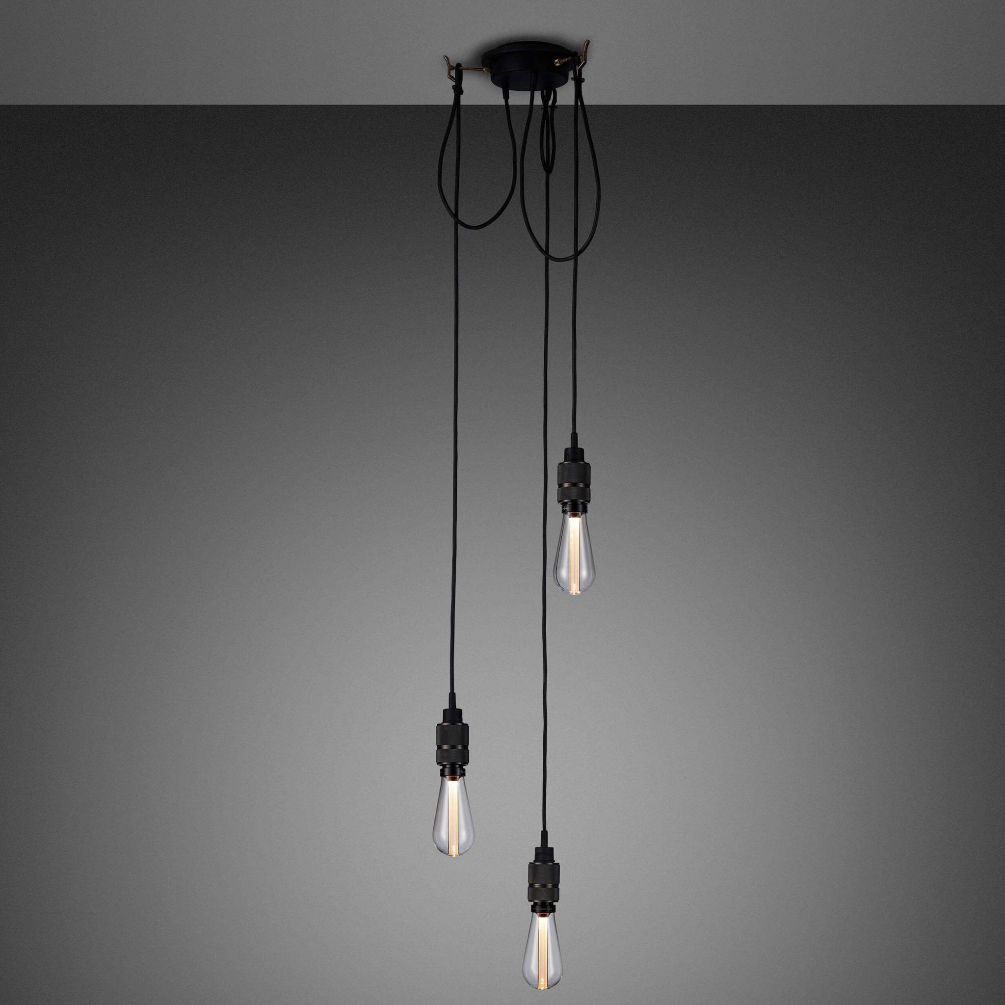 Buster + Punch Hooked 3.0 Nude chandelier in Smoked Bronze