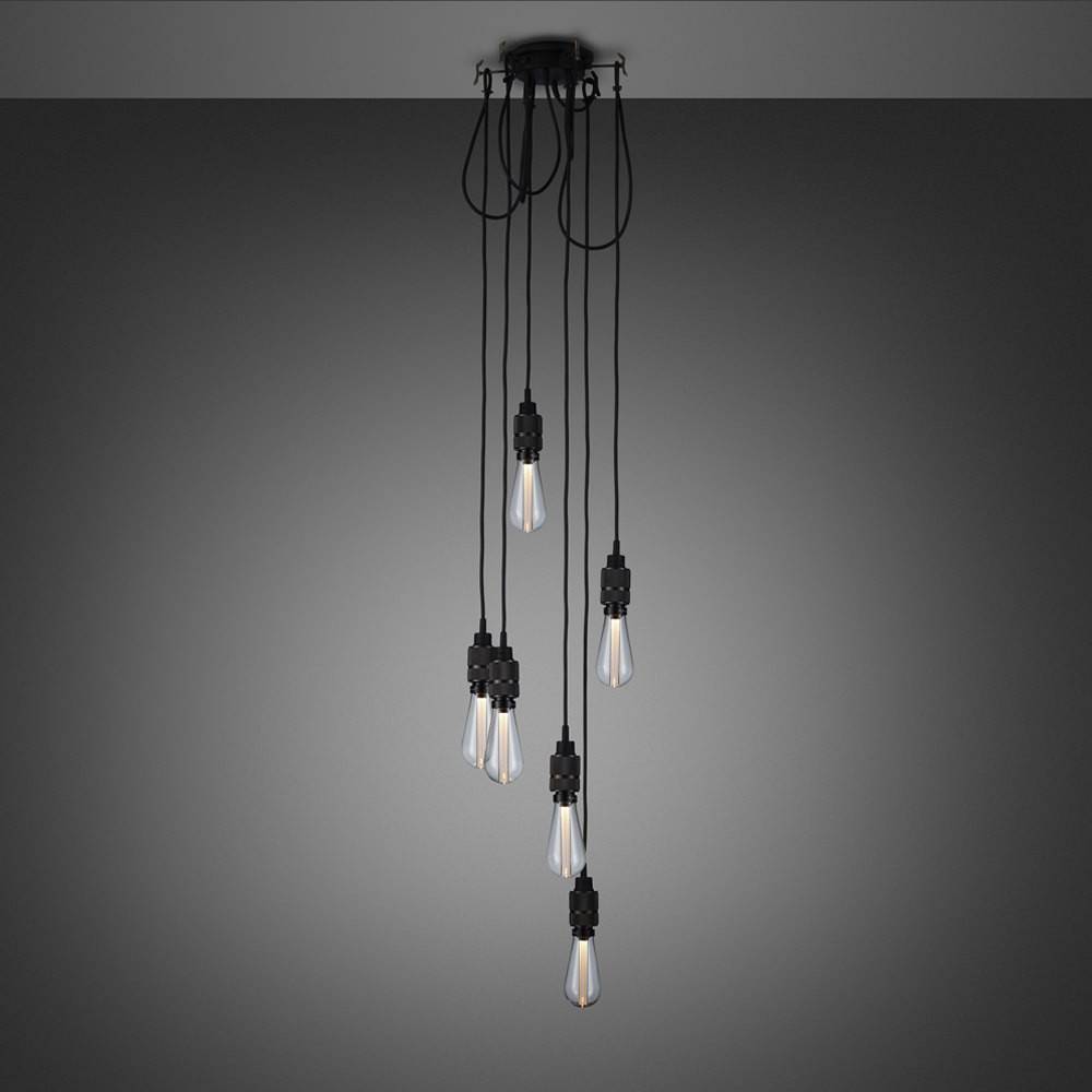 Buster + Punch Hooked 6.0 Nude chandelier in Smoked Bronze