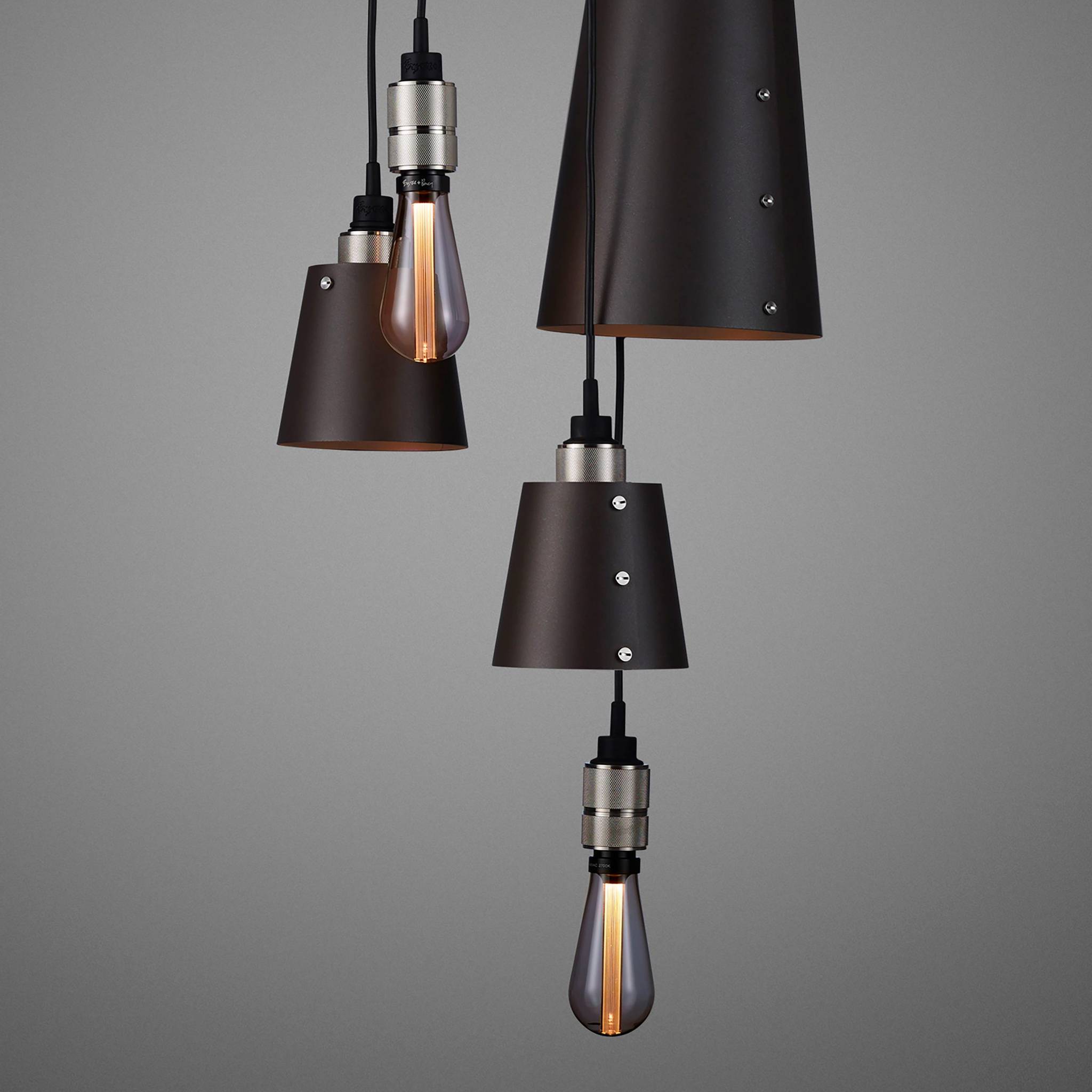 Buster + Punch Hooked 6.0 Mix Graphite with Steel pendants, 2.6m detail