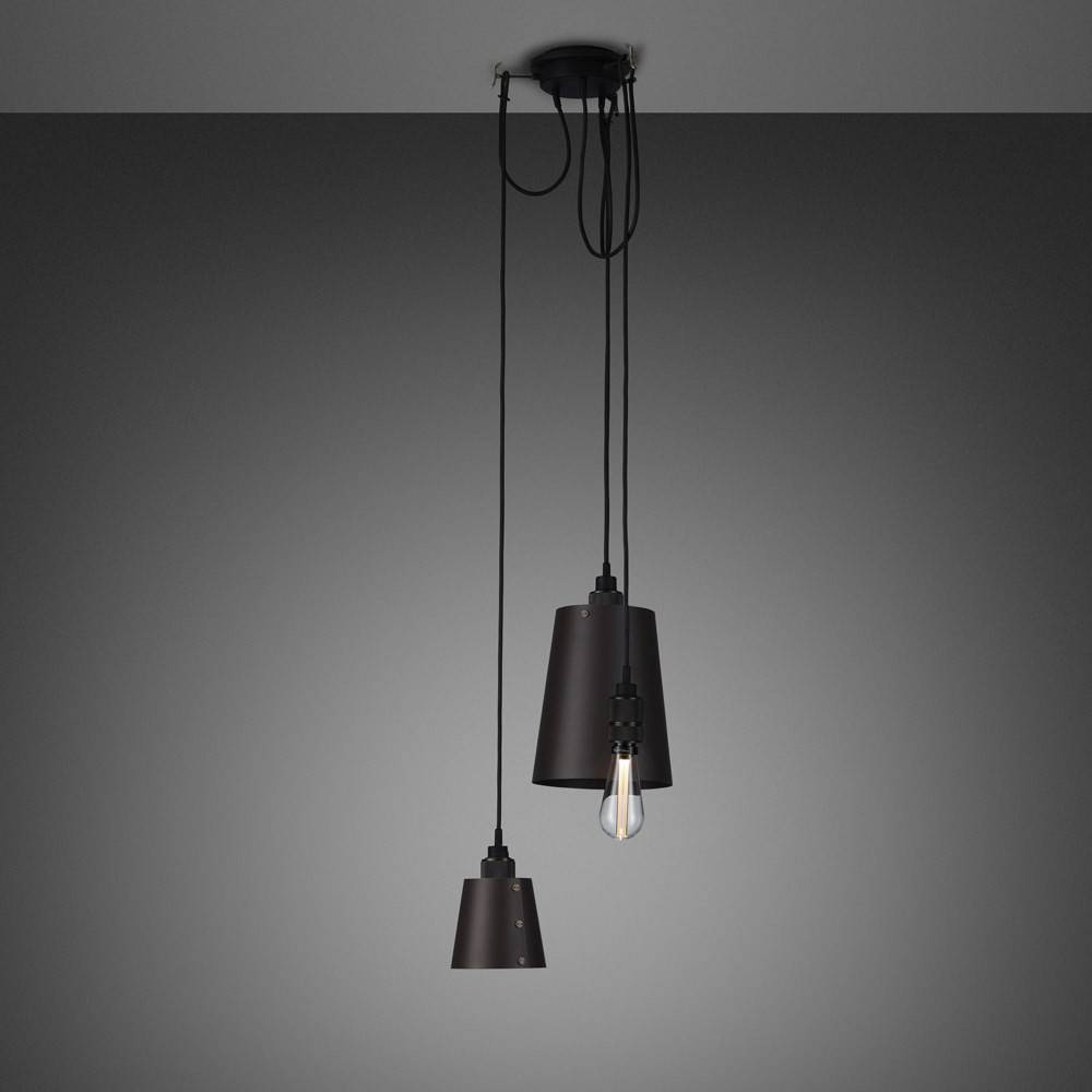 Buster + Punch Hooked 3.0 Mix Graphite with Smoked Bronze pendants