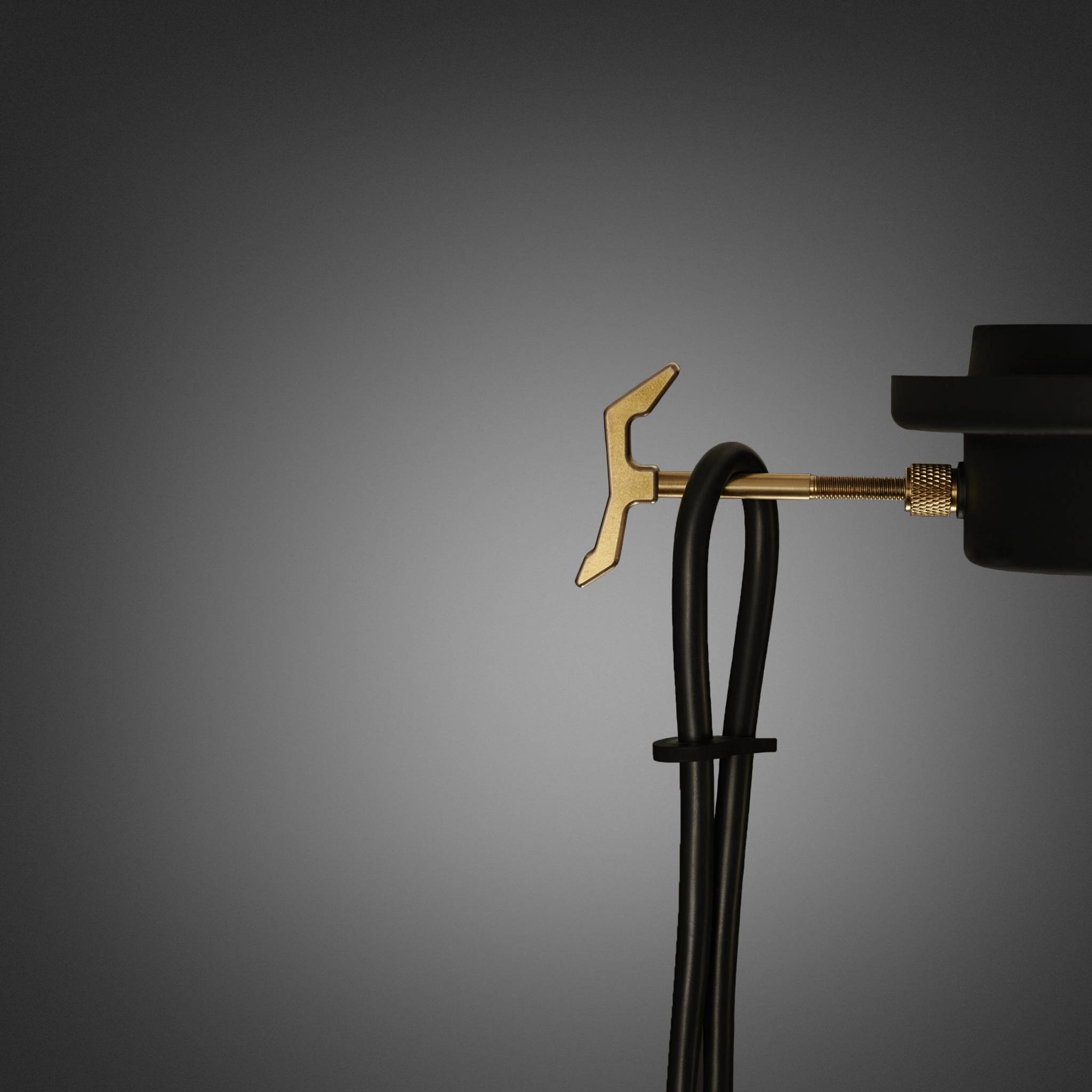 Buster + Punch Hooked 1.0 Large Stone with Brass, shade detail