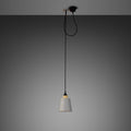 Buster + Punch Hooked 1.0 Pendant Light — Small Stone Shade, Cross Knurl