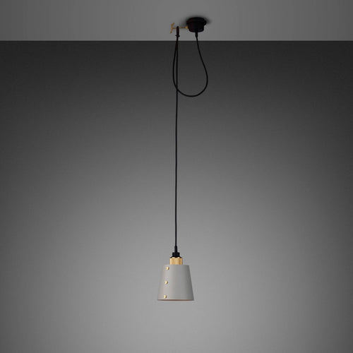 Buster + Punch Hooked 1.0 Small Stone pendant with Brass hardware
